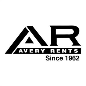 Avery Rents logo | Tools, tents, equipment, trunk rental in Bellevue and greater Omaha.