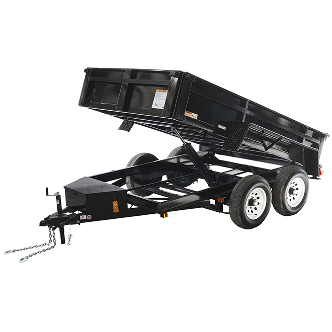 Dump Trailer Tandem axle 6k-image